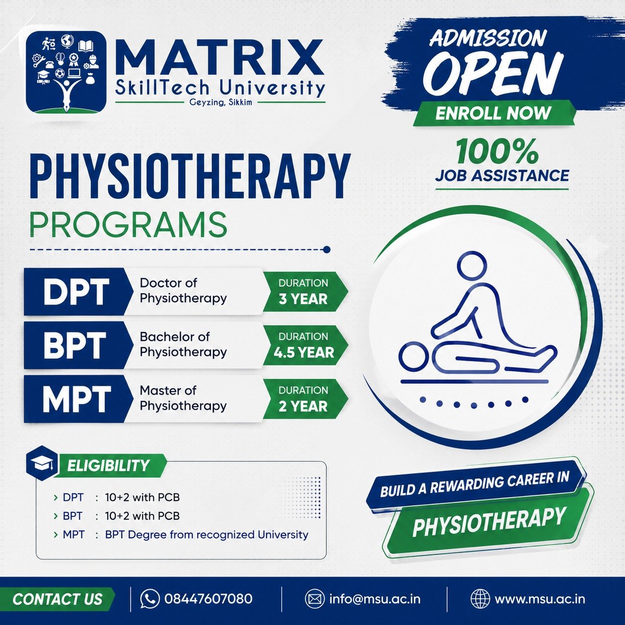 Matrix SkillTech University supporting document