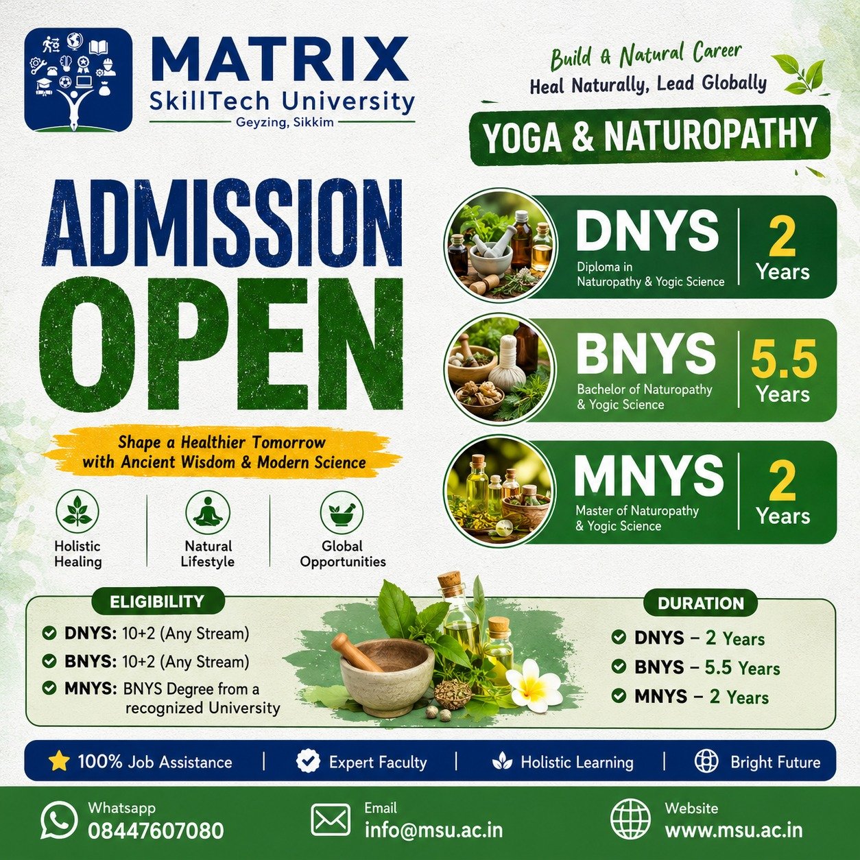 Matrix SkillTech University programme communication